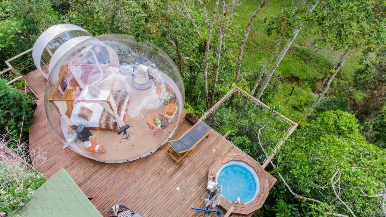 Hotel BubbleSky Glamping Guatapé Esterno foto