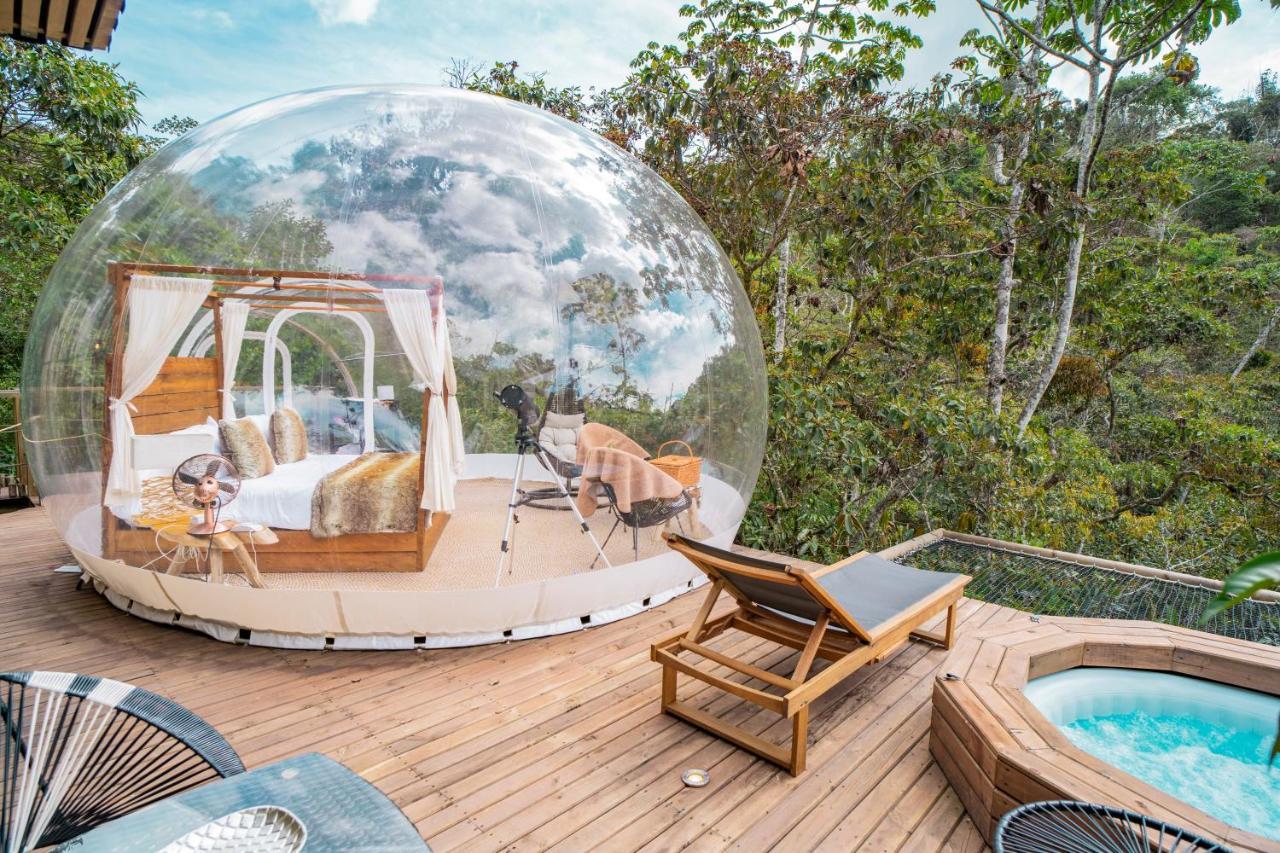 Hotel BubbleSky Glamping Guatapé Esterno foto