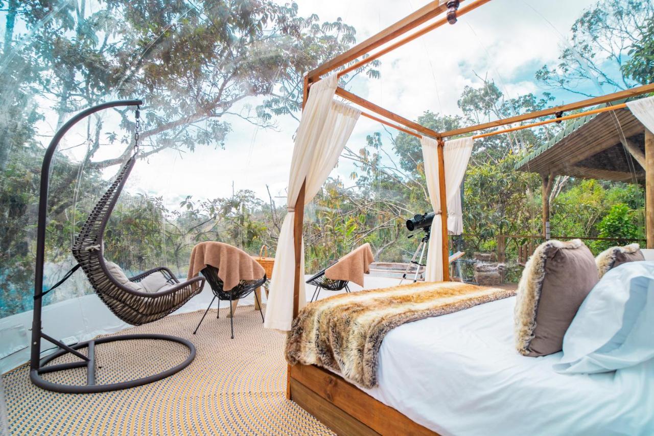 Hotel BubbleSky Glamping Guatapé Esterno foto